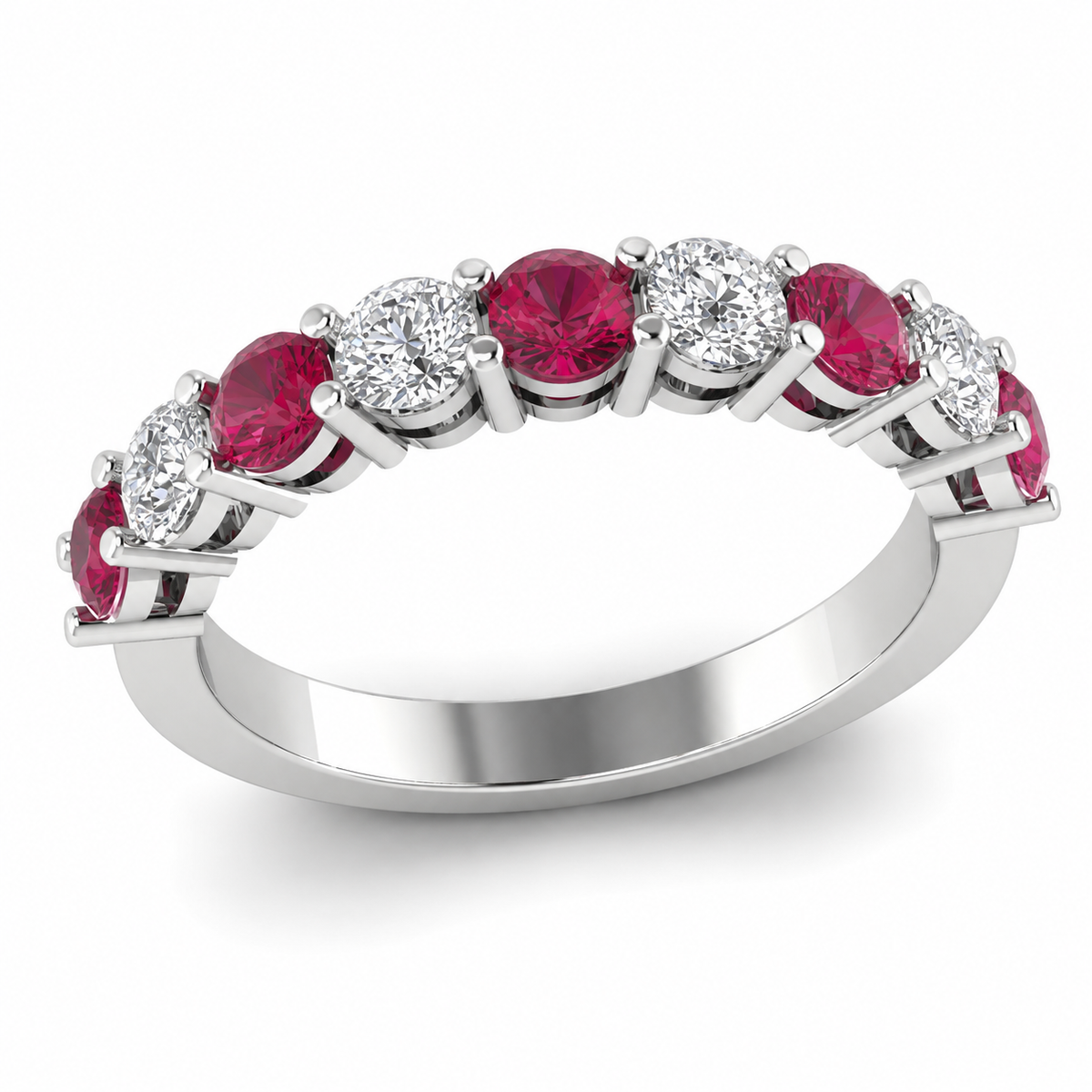 Rubies and Diamonds Ring