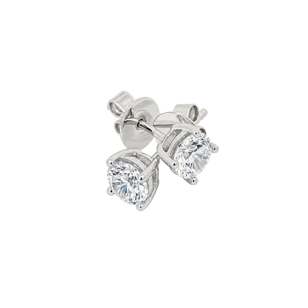 Classic Moissanite Studs