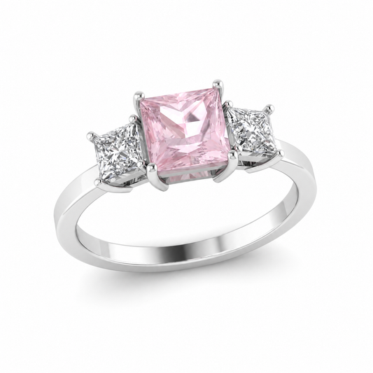 Pink Diamond Ring