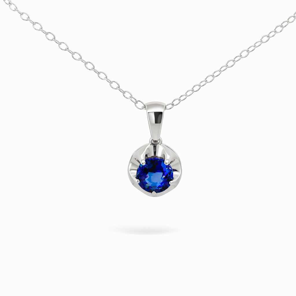 Royal Blue Sapphire Pendant