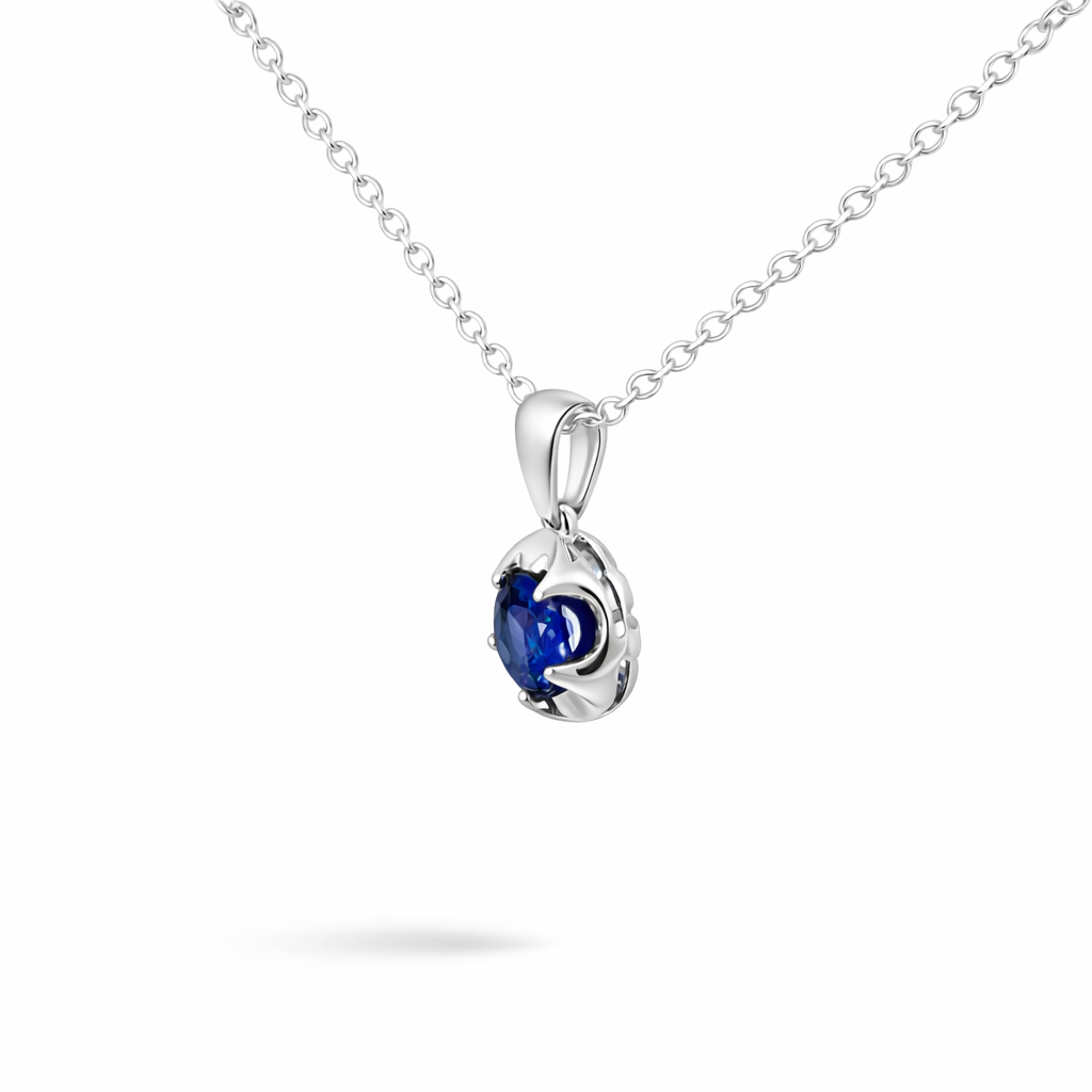 Royal Blue Sapphire Pendant
