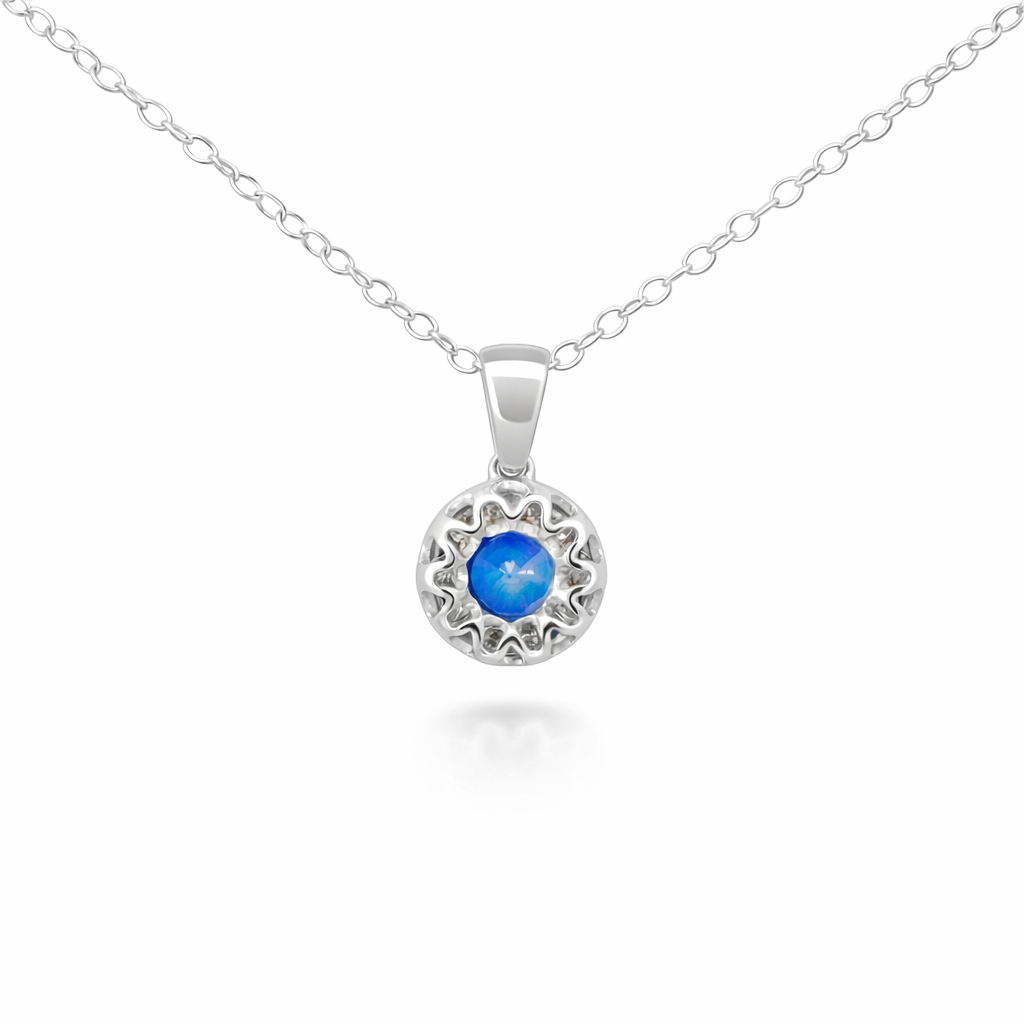 Royal Blue Sapphire Pendant