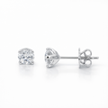 Modern Moissanite Studs