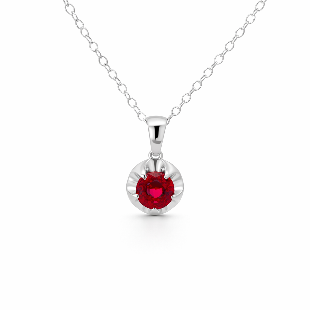 Pigeon Blood Ruby Pendant