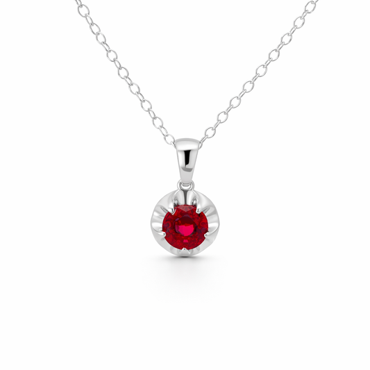Pigeon Blood Ruby Pendant