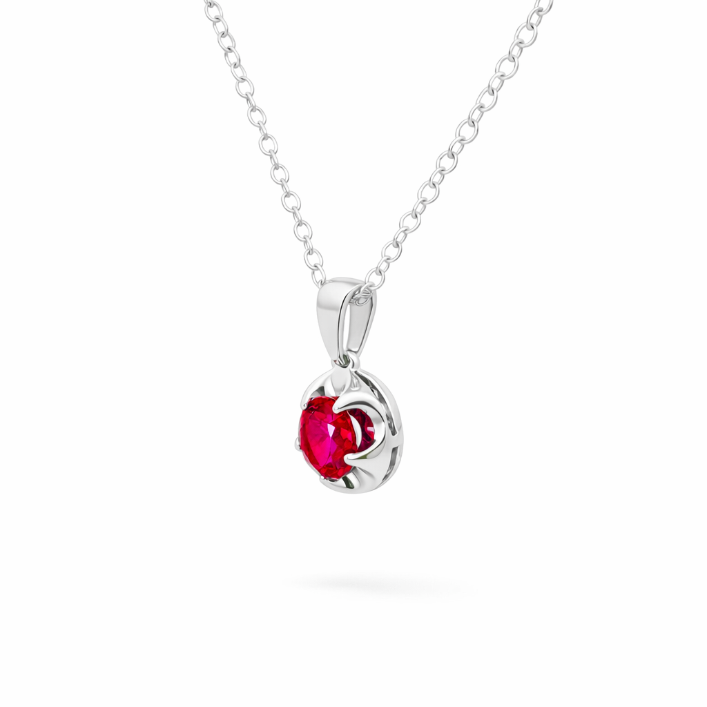 Pigeon Blood Ruby Pendant
