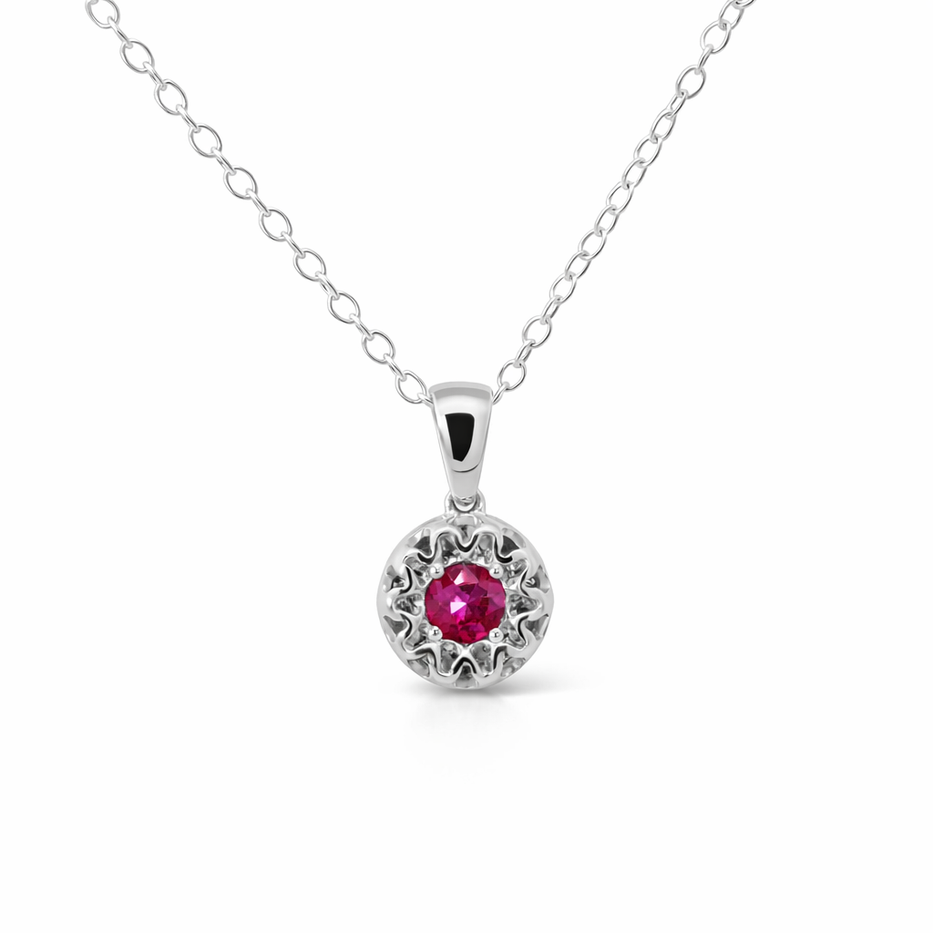 Pigeon Blood Ruby Pendant