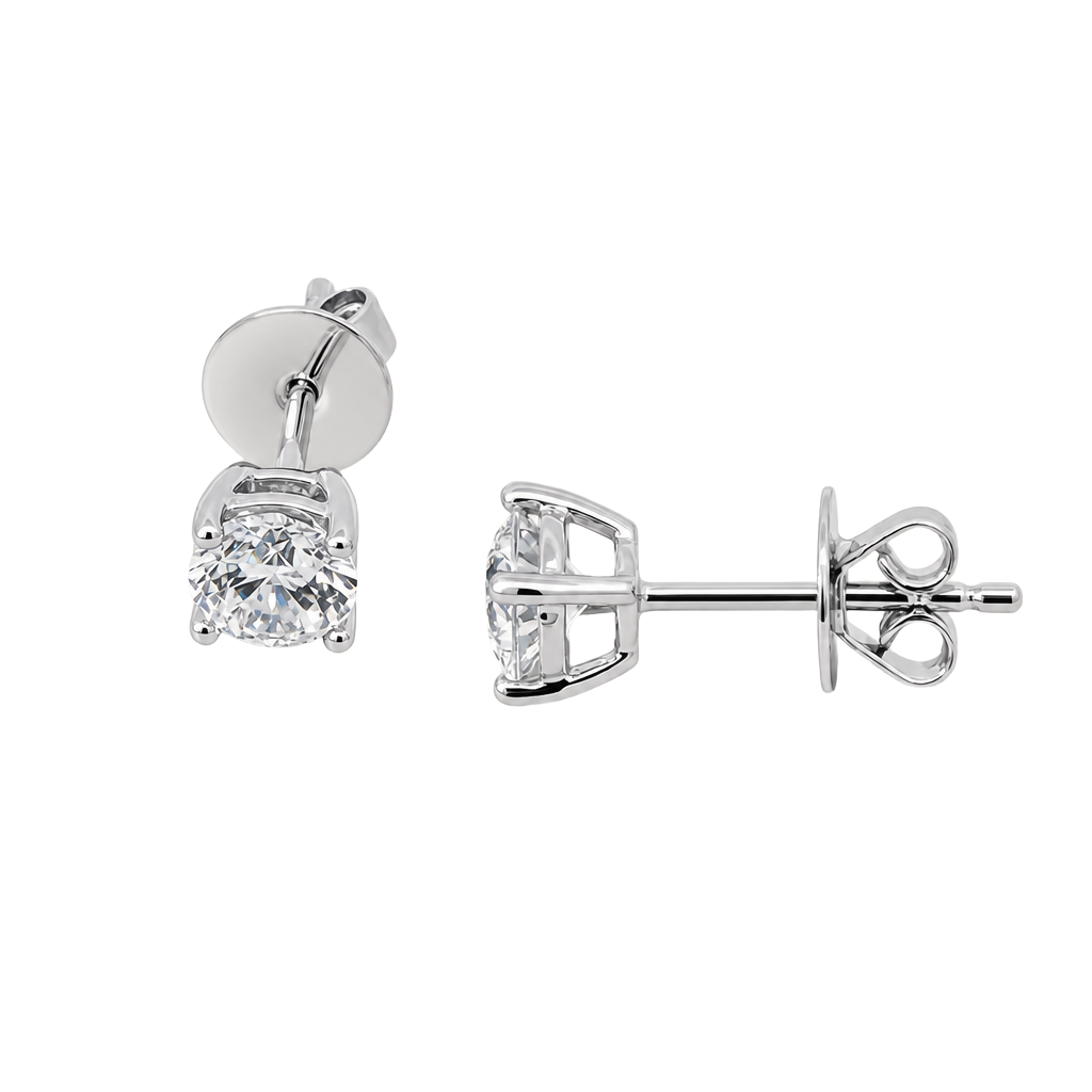 Classic Moissanite Studs